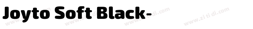 Joyto Soft Black字体转换